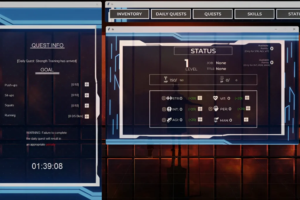 Solo Leveling System