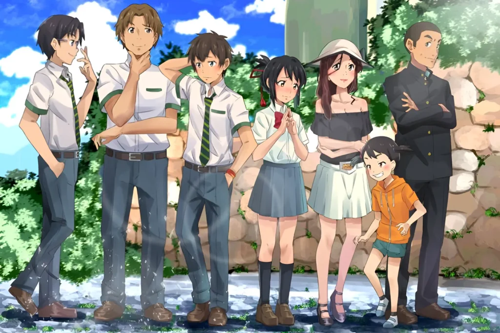 Your Name Anime Characters